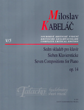 Sedm skladeb pro klavír op.14